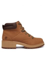Timberland Trapery Carnaby Row TB0A2QH4EM41 Brązowy jasny. Brązowe trapery i śniegowce Timberland, z nubiku. Za 739.99 zł.