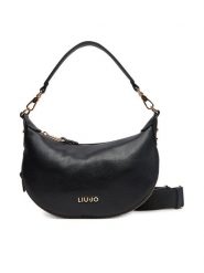 Liu Jo Torebka Ecs S Hobo AA5043 E0054 Czarny. Czarne torebki klasyczne Liu Jo, bez wzorów, ze skóry, bez dodatków. Za 359.99 zł.