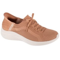 Buty sportowe Sneakersy damskie, Skechers Slip-Ins Ultra Flex 3.0 - Brilliant. Brązowe obuwie sportowe Skechers, bez zapięcia, trekkingowe, Skechers Sport. Za 349.99 zł.