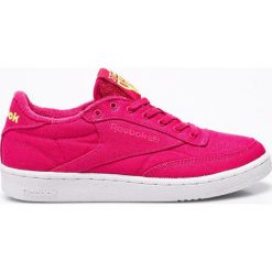 Reebok Classic - Buty. Czerwone obuwie sportowe Reebok Classic, z gumy, bez zapięcia, Reebok Classic. W wyprzedaży za 119.90 zł.