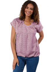 WITT WEIDEN Koszulka w kolorze jasnoróżowo-bordowym rozmiar: 44. Czerwone bluzki WITT WEIDEN, bez wzorów, bez kołnierzyka, bez ramiączek. Za 56.99 zł.