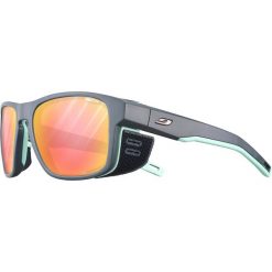 Okulary fotochromowe JULBO SHIELD M szary | Reactiv Glare Control kat. 1-3. Szare okulary przeciwsłoneczne JULBO, bez wzorów, sportowe. Za 759.00 zł.
