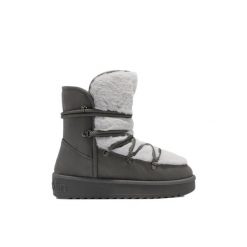 Buty śniegowce damskie D.Franklin ocieplane. Szare trapery i śniegowce D.Franklin. Za 249.00 zł.