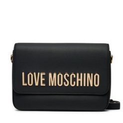Torebka LOVE MOSCHINO. Czarne listonoszki Love Moschino, bez wzorów, bez dodatków. Za 769.99 zł.