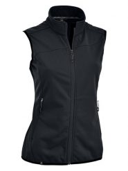 Maul Sport Kamizelka softshellowa "Piz Palü II 10.0" w kolorze czarnym rozmiar: 42. Czarne kamizelki Maul Sport, bez wzorów, z materiału, bez kaptura. Za 223.22 zł.