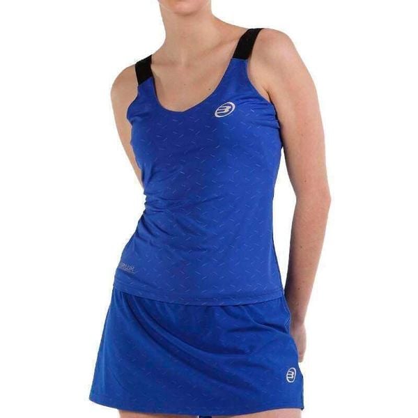 Bullpadel Polar Tank Top. Niebieskie topy bullpadel, bez wzorów, z polaru, bez kołnierzyka, bez ramiączek. Za 178.50 zł.