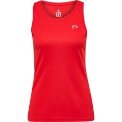 Damski tank top Newline core running singlet. Czerwone koszulki sportowe Newline, xs, bez wzorów, bez kołnierzyka, bez ramiączek. Za 115.00 zł.