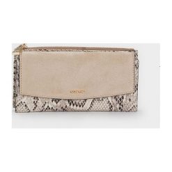 Parfois - Portfel. Szare portfele Parfois, bez wzorów, z materiału. W wyprzedaży za 49.90 zł.
