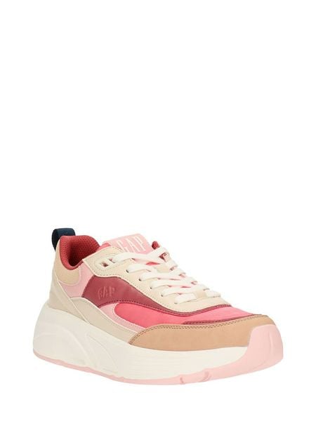 GAP Sneakersy w kolorze różowo-białym rozmiar: 37. Białe trampki GAP, bez wzorów, bez zapięcia. Za 86.99 zł.