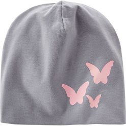 Czapka z nadrukiem bonprix szary kamienisty. Czapki bonprix. Za 29.99 zł.