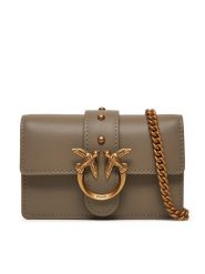 Pinko Torebka Love One Micro C . AI 24-25 PCPL 100064 A0F1 Szary. Szare torebki klasyczne Pinko, bez wzorów, ze skóry, bez dodatków. Za 749.99 zł.