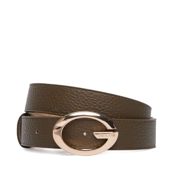 Pasek Guess. Brązowe paski Guess, z aplikacjami. Za 210.99 zł.