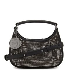 Emporio Armani Torebka Emporio Armani czarny - sztuczna skóra Torby na ramię 1 ct Damski. Czarne torby na ramię Emporio Armani, bez wzorów, z materiału, biznesowe, na ramię, bez dodatków. Za 638.99 zł.