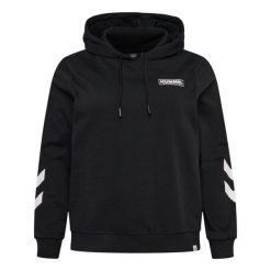 Bluza damska plus Hummel Legacy. Czarne bluzy Hummel, bez wzorów, bez kaptura. W wyprzedaży za 189.00 zł.