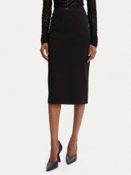 Versace Jeans Couture Spódnica ołówkowa 79HAE807 J0092 Czarny Slim Fit. Czarne spódnice Versace Jeans Couture, bez wzorów, z jeansu, ołówkowe. Za 1,089.00 zł.