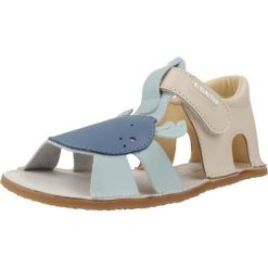 Sandały TITANITOS L560 CANGREJO Niebieski. Niebieskie sandały TITANITOS, bez wzorów, ze skóry, sportowe, bez obcasa, bez zapięcia. Za 186.99 zł.