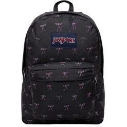 Plecak sportowo-turystyczny dla dorosłych Superbreak Backpack pojemność 26 L. Czarne plecaki Jansport, bez wzorów. Za 139.99 zł.