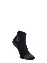 Skarpety do biegania X-Socks Run Discover Ankle. Czarne skarpety X Socks, bez wzorów, z elastanu. Za 99.99 zł.