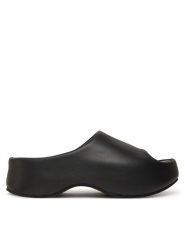 Inuikii Klapki Clog 70103-420 Czarny. Czarne klapki Inuikii, bez wzorów, ze skóry, bez obcasa. Za 969.99 zł.