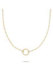 Tamaris Naszyjnik z zawieszką - dł. 45 cm rozmiar: onesize. Żółte naszyjniki Tamaris, ze stali. Za 86.99 zł.