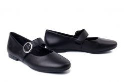 RIEKER REMONTE D0K14-00 black, baleriny damskie. Czarne baleriny Rieker Remonte, bez wzorów, ze skóry, bez obcasa, na obcasie. Za 389.90 zł.