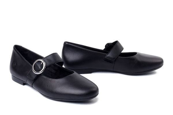RIEKER REMONTE D0K14-00 black, baleriny damskie. Czarne baleriny Rieker Remonte, bez wzorów, ze skóry, bez obcasa, na obcasie. Za 311.92 zł.