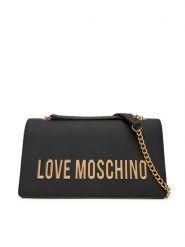 LOVE MOSCHINO Torebka JC4192PP1NKD0000 Czarny. Czarne torebki klasyczne Love Moschino, bez wzorów, ze skóry, bez dodatków. Za 949.99 zł.