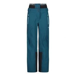 Spodnie damskie narciarskie CMP 34W1946. Zielone spodnie materiałowe CMP, na co dzień, l, bez wzorów. Za 812.00 zł.