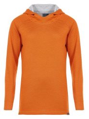 Elkline Bluza "Sweater Wetter" w kolorze pomarańczowym rozmiar: 50. Pomarańczowe bluzy Elkline, bez wzorów, z bawełny, z kapturem. Za 144.92 zł.