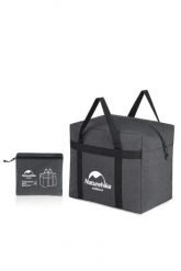 Torba Naturehike Outdoor Storage Bag. Czarne torby na ramię NATUREHIKE, bez wzorów, z materiału, na ramię, bez dodatków. Za 49.99 zł.