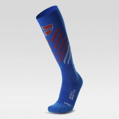Skarpety narciarskie dla dorosłych UYN Natyon 3.0 Ski Socks Norway. Niebieskie skarpety Uyn, bez wzorów. Za 169.99 zł.
