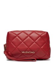 Valentino Kosmetyczka Ocarina VBE3KK548R Czerwony. Czerwone kufry i kosmetyczki Valentino, bez wzorów, ze skóry, bez dodatków. Za 189.99 zł.