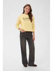 Kaffe Bluza w kolorze żółtym rozmiar: XXL. Żółte bluzy Kaffe, xxl, bez wzorów, bez kaptura. Za 189.95 zł.