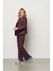 &Co Woman Spodnie "Patrice" w kolorze brązowym rozmiar: 3XL. Brązowe spodnie materiałowe &Co Woman, xl, bez wzorów, z materiału. Za 282.99 zł.