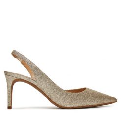 Sandały MICHAEL Michael Kors. Żółte sandały MICHAEL Michael Kors, bez wzorów, bez obcasa, na szpilce, bez zapięcia. Za 509.99 zł.
