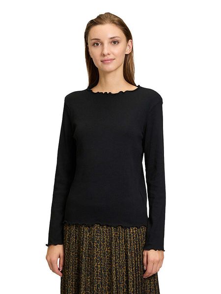 CARTOON Koszulka w kolorze czarnym rozmiar: 44. Czarne bluzki Cartoon, bez wzorów, bez kołnierzyka, bez ramiączek. Za 65.23 zł.