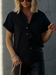LA Angels Bluzka w kolorze czarnym rozmiar: XL. Czarne bluzki LA Angels, xl, bez wzorów, z bawełny, bez kołnierzyka, bez ramiączek. Za 141.52 zł.
