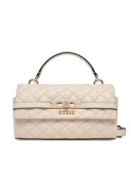 Guess Torebka Idra HWGG81 57200 Beżowy. Brązowe torebki klasyczne Guess, z aplikacjami, ze skóry, bez dodatków. Za 539.99 zł.
