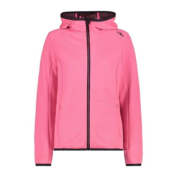 Bluza damska turystyczna CMP 33E6546. Czerwone bluzy CMP, xs, bez wzorów, bez kaptura. Za 229.99 zł.