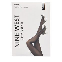 Rajstopy Nine West. Czarne rajstopy i pończochy Nine West, bez wzorów. Za 24.99 zł.
