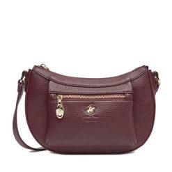 Torebka Beverly Hills Polo Club. Czerwone listonoszki Beverly Hills Polo Club, bez wzorów, bez dodatków. Za 159.99 zł.