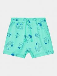 United Colors Of Benetton Szorty materiałowe 30HPAF011 Turkusowy Regular Fit. Niebieskie szorty United Colors of Benetton, bez wzorów, z bawełny. Za 49.99 zł.