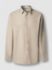 Pepe Jeans Koszula "Payton" w kolorze beżowym rozmiar: XL. Brązowe koszule Pepe Jeans, xl, bez wzorów, z jeansu, bez kołnierzyka, bez ramiączek. Za 173.99 zł.