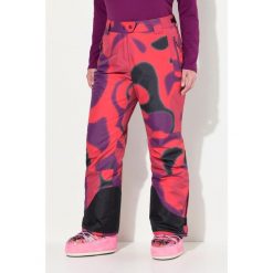 Damskie Spodnie narciarskie HYPRAR wodoodporne paski na rzep. Czerwone spodnie narciarskie Ulla Popken, plus size, bez wzorów, z materiału, narciarskie. Za 633.99 zł.