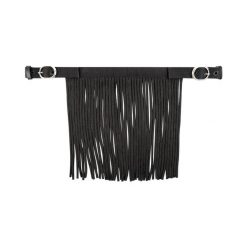 Czoło na muchy dla konia z klamrą Waldhausen. Czarne rękawiczki Buff, bez wzorów, sportowe. W wyprzedaży za 66.55 zł.