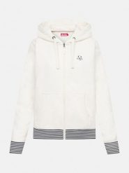 Derbe Bluza w kolorze kremowo-czarnym rozmiar: L. Brązowe bluzy Derbe, l, bez wzorów, z bawełny, bez kaptura. Za 183.15 zł.