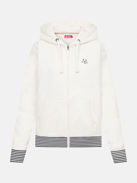 Derbe Bluza w kolorze kremowo-czarnym rozmiar: M. Brązowe bluzy Derbe, m, bez wzorów, z bawełny, bez kaptura. Za 214.95 zł.