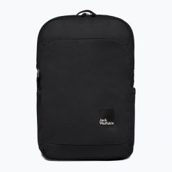 Plecak miejski Jack Wolfskin Terraview. Czarne plecaki Jack Wolfskin, bez wzorów. Za 219.99 zł.