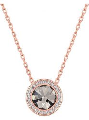 Park Avenue Pozłacany naszyjnik z kryształami Swarovski - dł. 42 cm rozmiar: onesize. Szare naszyjniki Park Avenue, z kryształem, pozłacane. Za 57.20 zł.