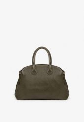 Ciemnobeżowa Torebka Shopperka na Ramię z Paskiem Arovire. Brązowe shopper Renee, bez wzorów, z jeansu, biznesowe, na ramię, bez dodatków. Za 169.99 zł.